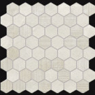 Mosaïque Eureka par Provenza en coloris Esagona bianco