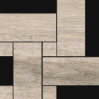 Mosaïque Forever par Tau Ceramica en coloris Legno Olivo