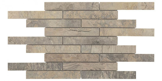 Mosaïque Barwolf Rustic Stone Silver Lining