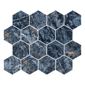 Mosaïque Cerdisa Golden Pure Sodalite