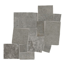 Mosaïque Fabrika par Emil Ceramica en coloris Blokko Dark Grey