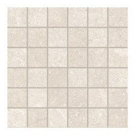 Mosaïque Mapierre par Emil Ceramica en coloris Noble Blanc