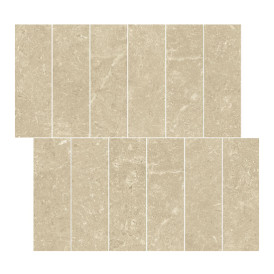 Mosaïque Salentina par GCR en coloris Mattoncino Sand