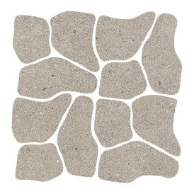 Mosaïque Suite Stone par Lafaenza en coloris Argent