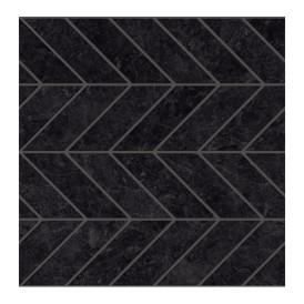 Mosaïque Foyer par Marca Corona en coloris Chevron Intense