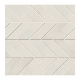 Mosaïque Foyer par Marca Corona en coloris Chevron Pure