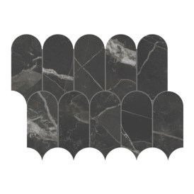 Mosaïque Scultorea par Marca Corona en coloris Tessere Arco Dark Diamond