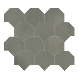 Mosaïque Vulcanica par Marca Corona en coloris Tessere Scaglie Grafite