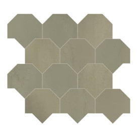 Mosaïque Vulcanica par Marca Corona en coloris Tessere Scaglie Ottone