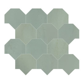Mosaïque Vulcanica par Marca Corona en coloris Tessere Scaglie Verdirame
