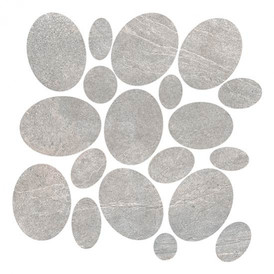 Mosaïque Novabell Aspen Rock Grey Sassi