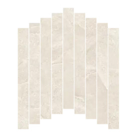 Mosaïque Deepstone par Novabell en coloris Listelli Hyper Platinum