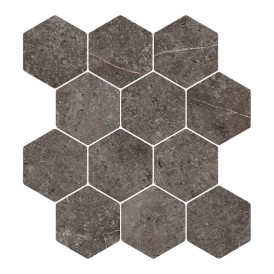 Mosaïque Landstone par Novabell en coloris Carbon