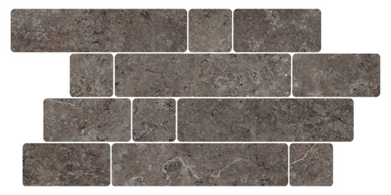 Mosaïque Landstone par Novabell en coloris Carbon