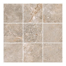 Mosaïque Gemstone par Pavigres en coloris Greige