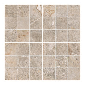 Mosaïque Gemstone par Pavigres en coloris Greige