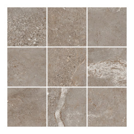 Mosaïque Gemstone par Pavigres en coloris Grey