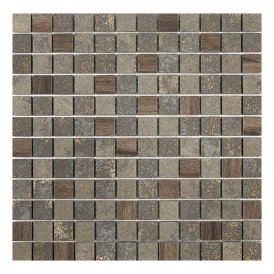 Mosaïque Pavigres Metallik Mix + Rainforest Brown