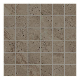 Mosaïque Provenza Unique Travertine Chocolate Minimal