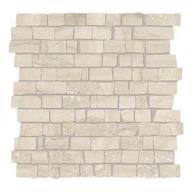 Mosaïque Provenza Unique Travertine Cream Vein Cut Mini Block