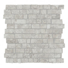 Mosaïque Provenza Unique Travertine Silver Ancient Mini Block