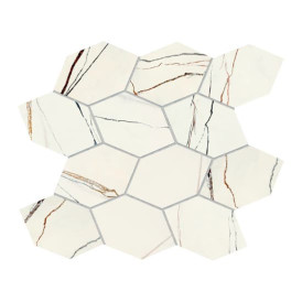 Mosaïque lichen par Settecento en coloris Hexa Lappato