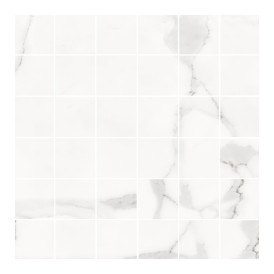 Mosaïque Baranello par Tau ceramica en coloris White (5x5)