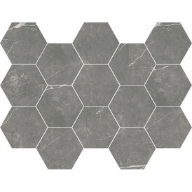 Mosaïque Tau Ceramica Elite Hex Graphite