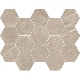 Mosaïque Tau Ceramica Elite Hex Greige