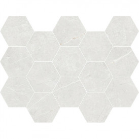 Mosaïque Tau Ceramica Elite Hex White