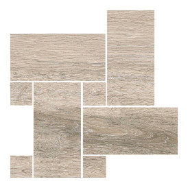 Mosaïque Forever par Tau Ceramica en coloris Legno Olivo