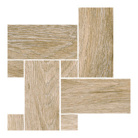Mosaïque Forever par Tau Ceramica en coloris Legno Roble
