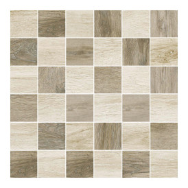 Mosaïque Forever par Tau Ceramica en coloris Mosaico B Tilo-Olivo