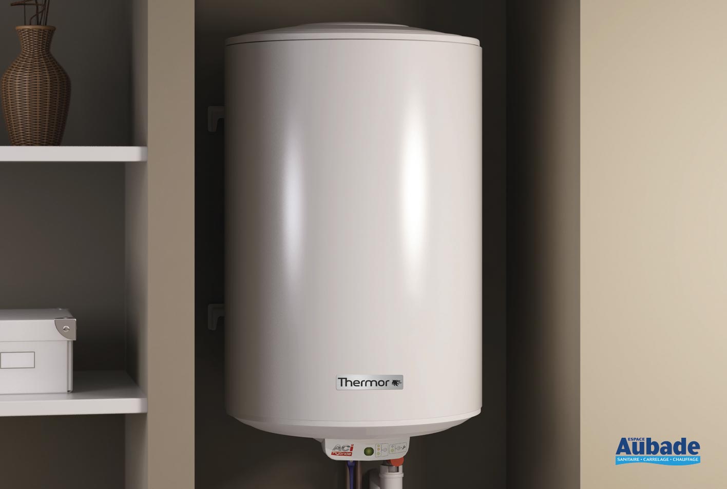Chauffeeau électrique vertical 300 L Thermor Duralis Espace Aubade