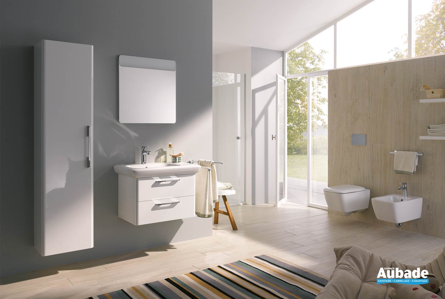 Meuble salle de bain Allia Arum 70 cm | Espace Aubade