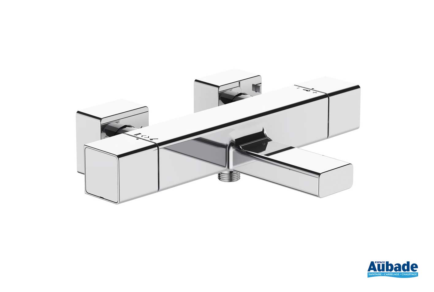 Mitigeur bain douche mural Strayt Jacob Delafon Espace Aubade