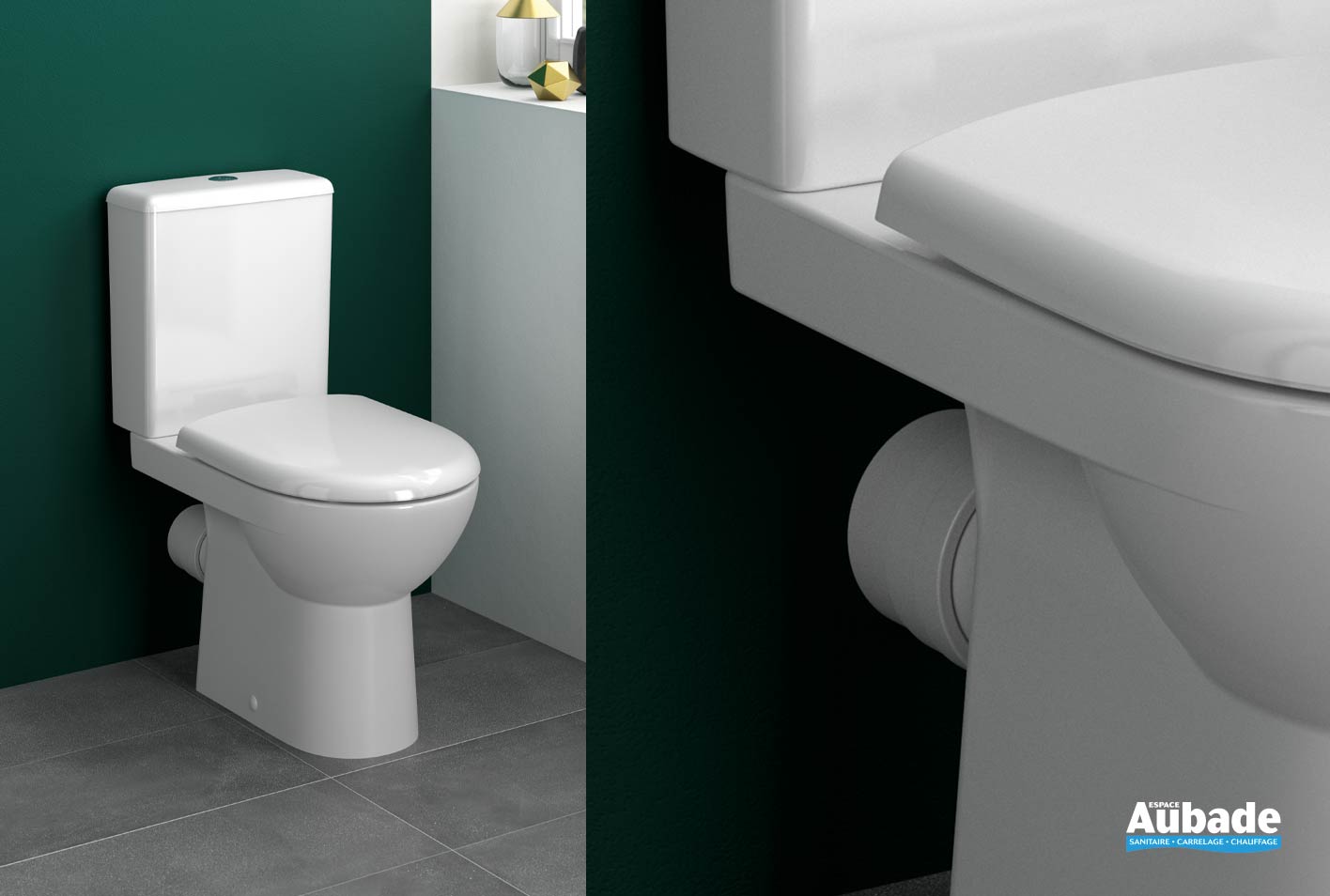 Pack WC sur pied Renova de Geberit Espace Aubade