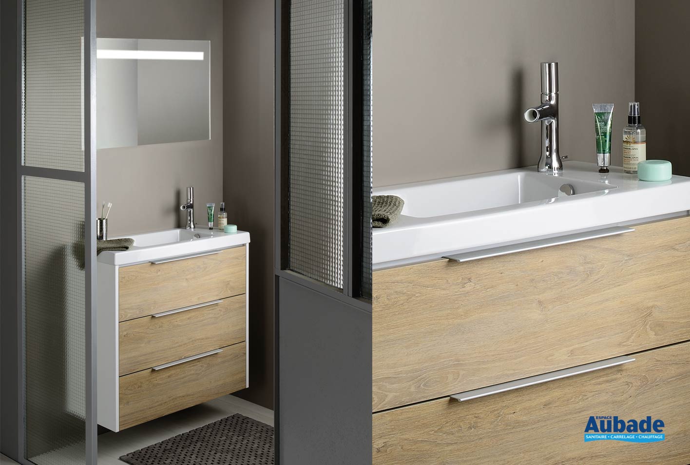 Meuble salle de bain XS de Sanijura Espace Aubade