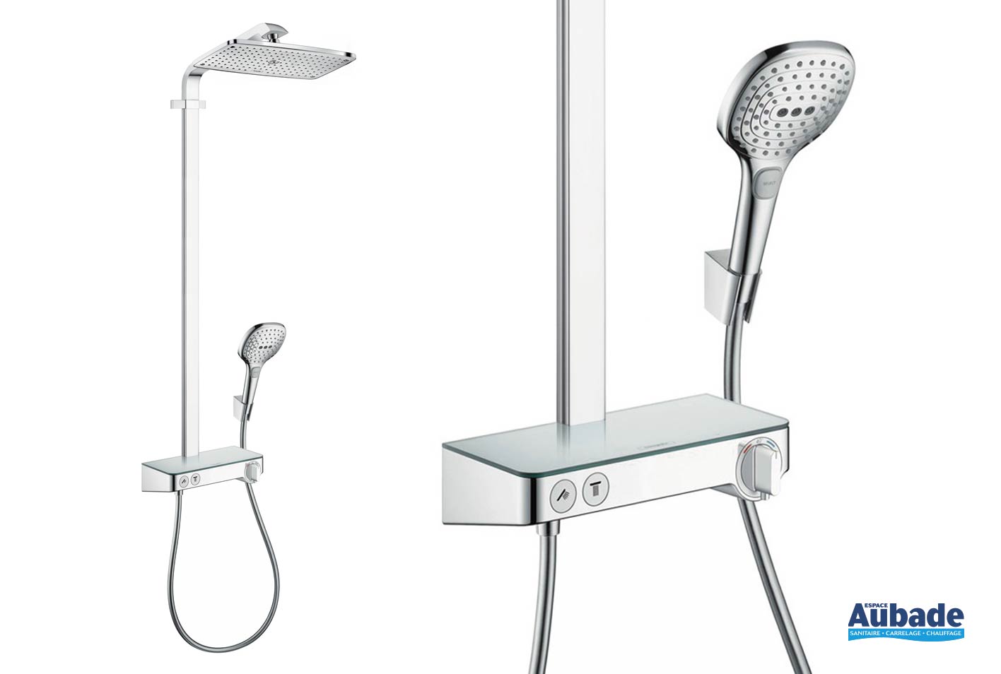 Colonne de douche Raindance Select E360 ST 1jet Hansgrohe Espace Aubade