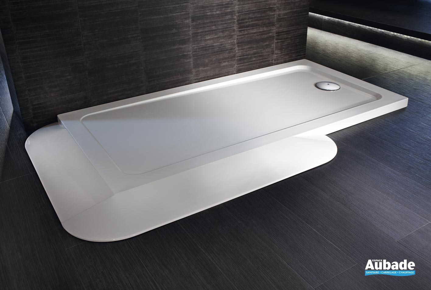 Douches PMR Rampe d'accès flight Jacob Delafon Espace Aubade