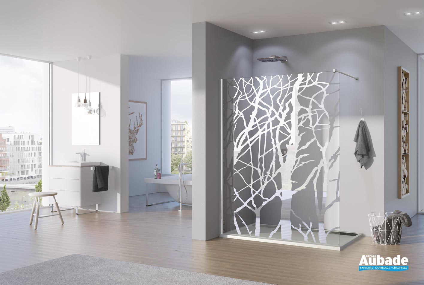 Parois de douche Pur SanSwiss Espace Aubade