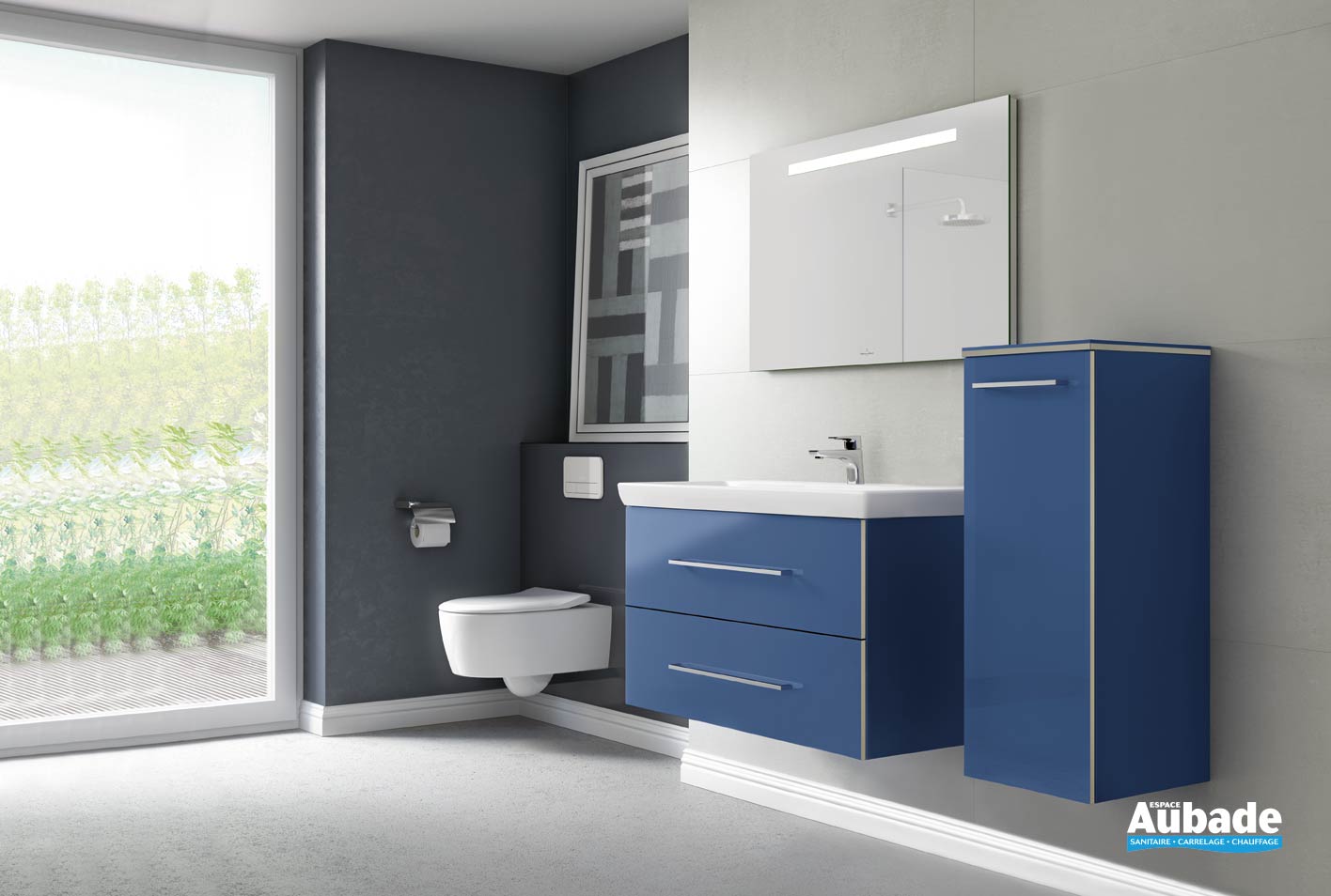 Meuble salle de bain Avento Villeroy & Boch Espace Aubade