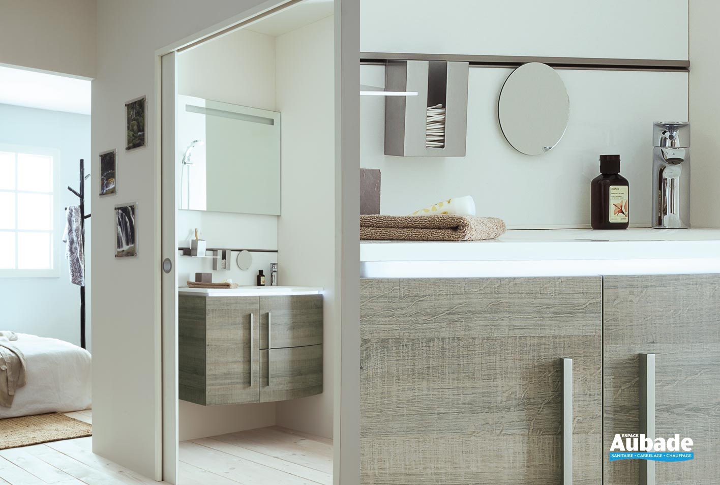 Meubles salle de bains Soon 80 cm Sanijura | Espace Aubade