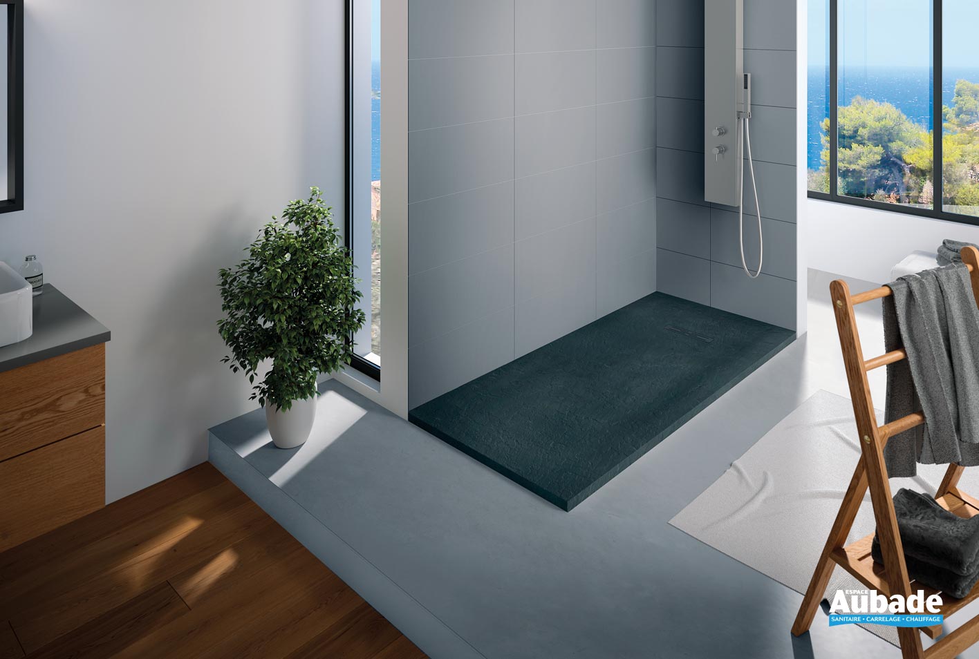 Receveurs de douche Kinerock Kinedo Espace Aubade