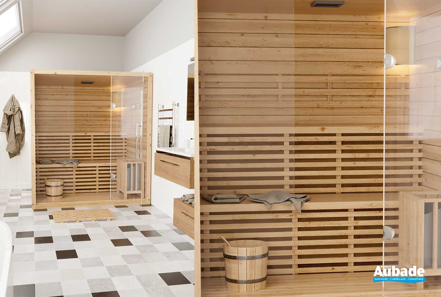 Saunas & Hammams Québec Collin Arredo Espace Aubade