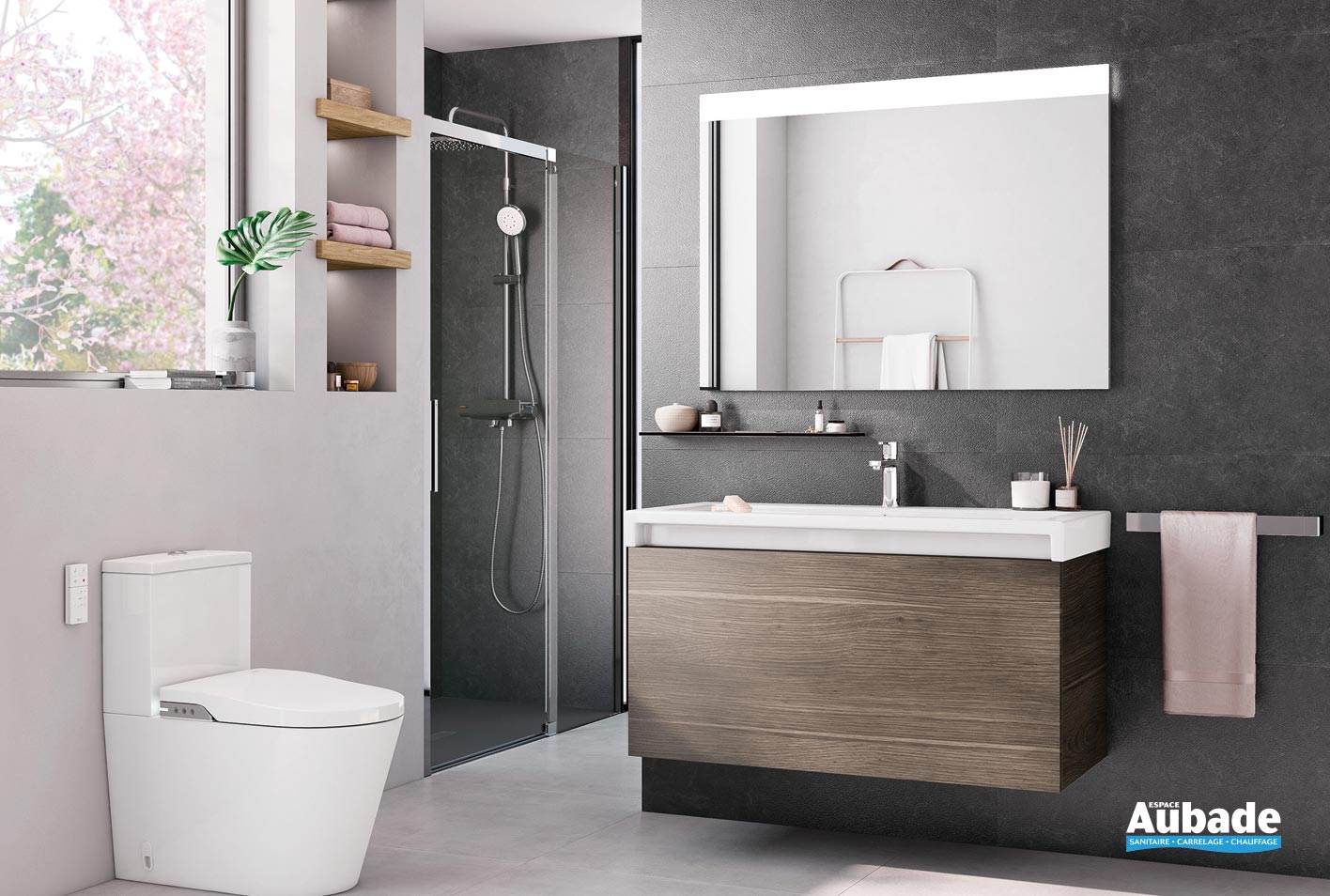Meubles salle de bains Stratum Roca | Espace Aubade