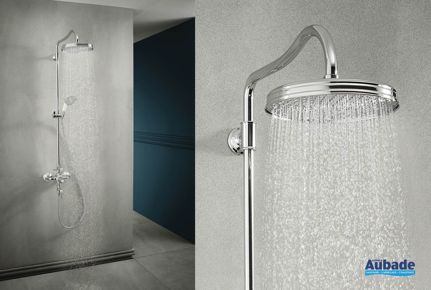 Colonne de douche Axor Montreux Axor Espace Aubade