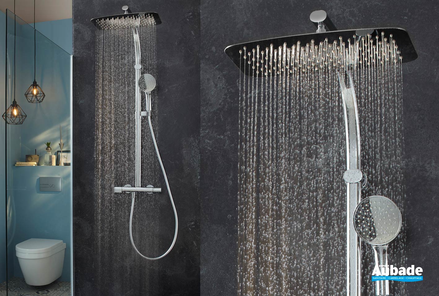 Colonne douche Oblo Design Jacob Delafon Espace Aubade