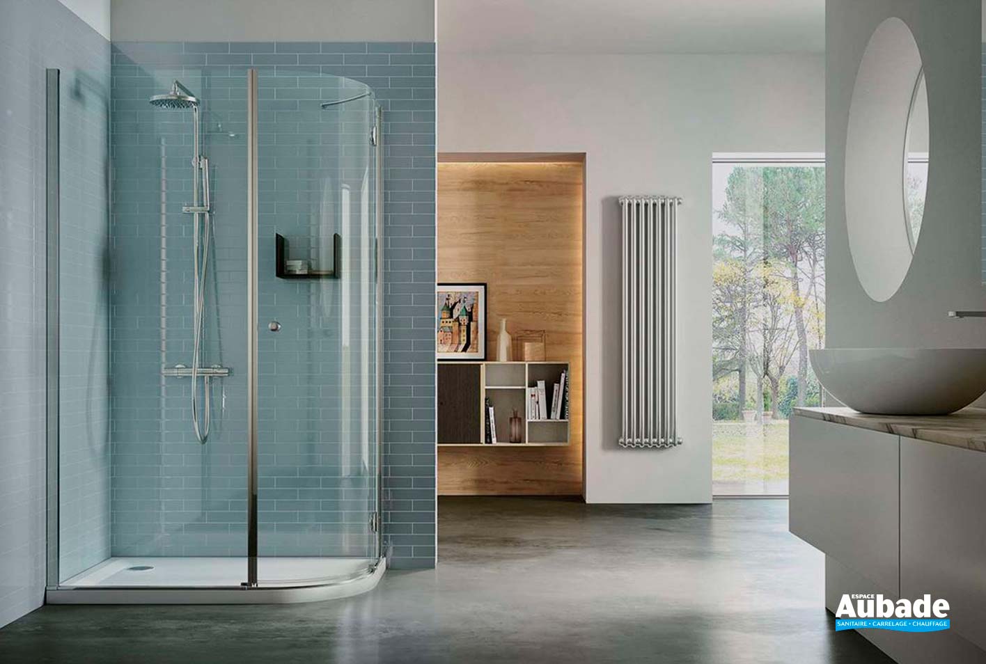 Cabine de douche Vismara Vetro Sintesi | Espace Aubade