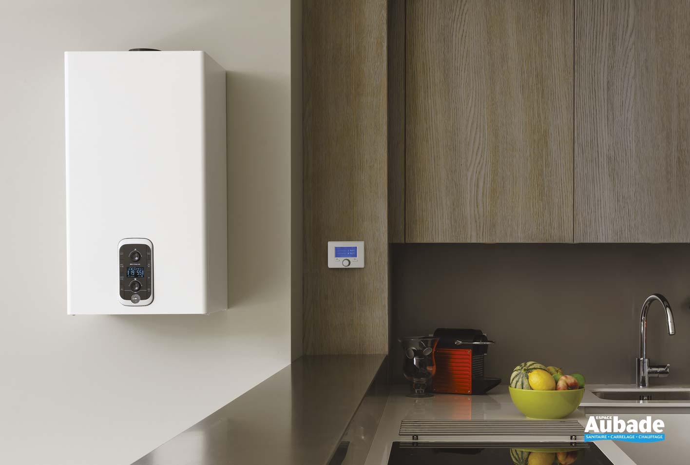 Chaudières murales gaz Serelia Green Link Chaffoteaux Espace Aubade